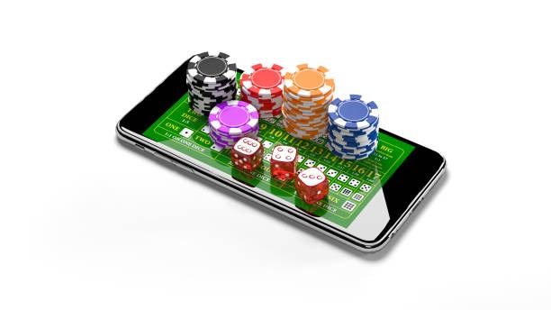 Live Tarung Mesin table on domino4d slot showing dealer and player cards